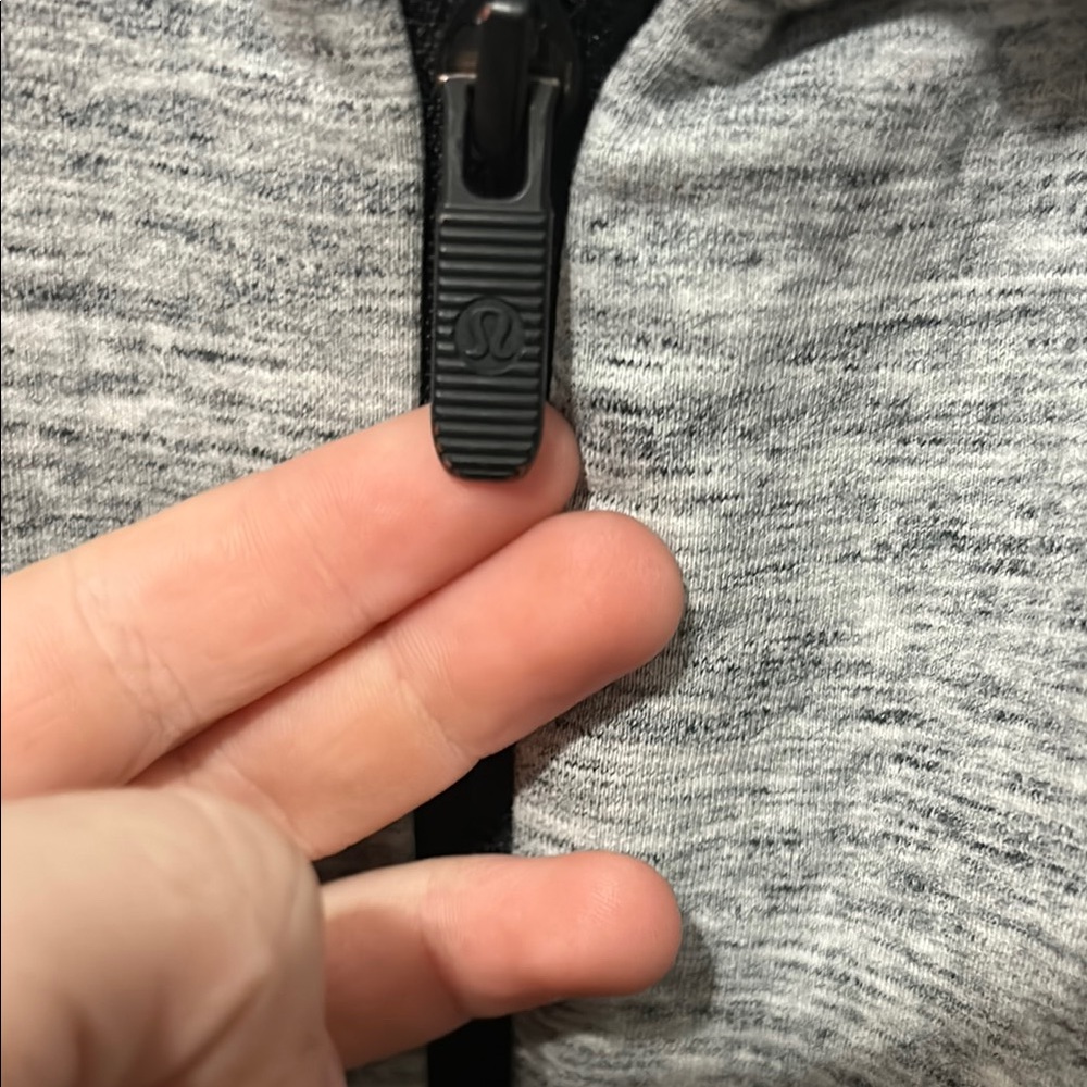 Gray Zip-Up Jacket - image 3